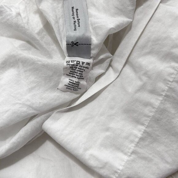 MADEWELL Embroidered Blanca Dress Size XS Short Shift Summer Vacation Date Boho - Picture 10 of 13